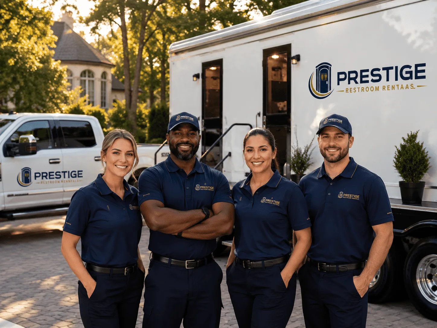 Trusted Luxury Portable Restrooms company in Bloomfield, IN
